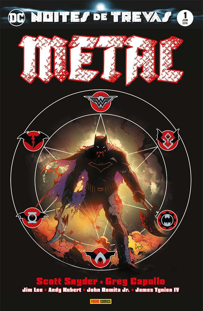 Batman – Noite de Trevas: Metal – Saga Completa #1 ao 5 – COMIC BOOM!