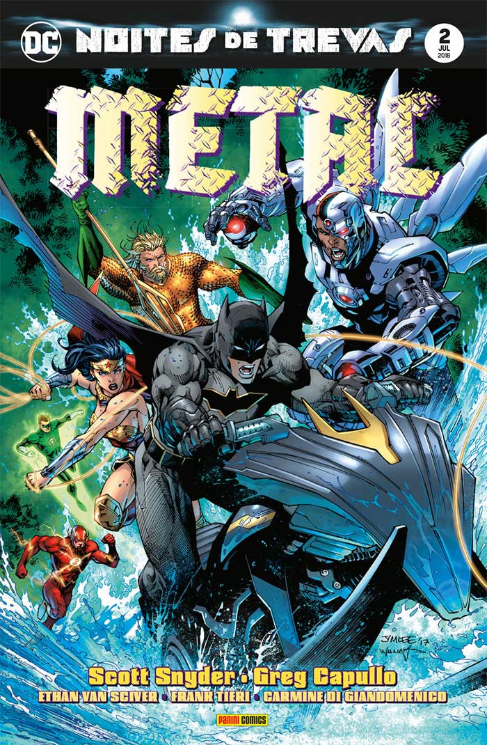 Batman – Noite de Trevas: Metal – Saga Completa #1 ao 5 – COMIC BOOM!