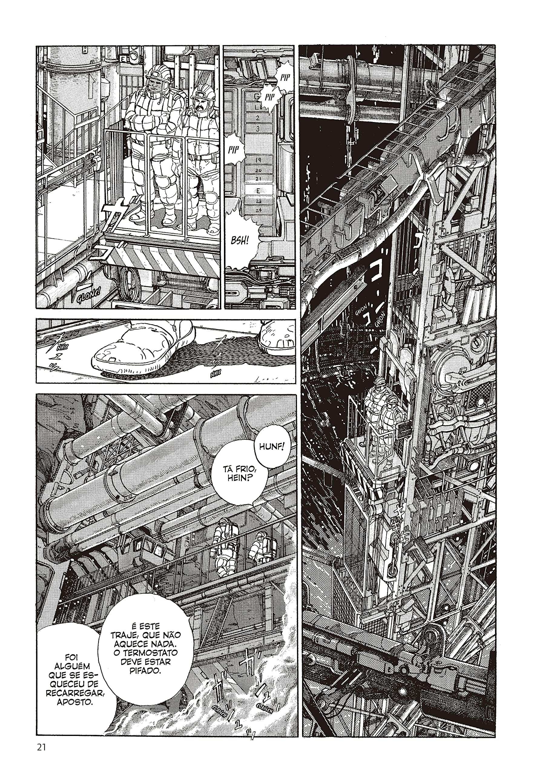 As Crônicas da Era do Gelo #1 de Jiro Taniguchi editora Pipoca