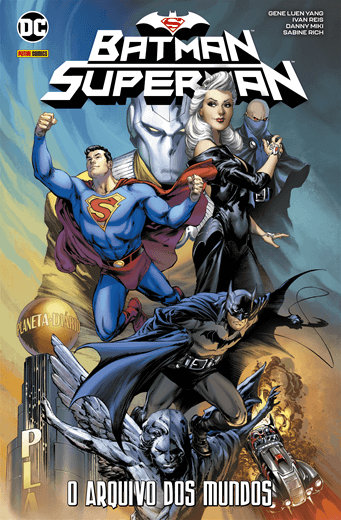HQ Batman Superman: Os Melhores do Mundo Capa Dura Editora Panini