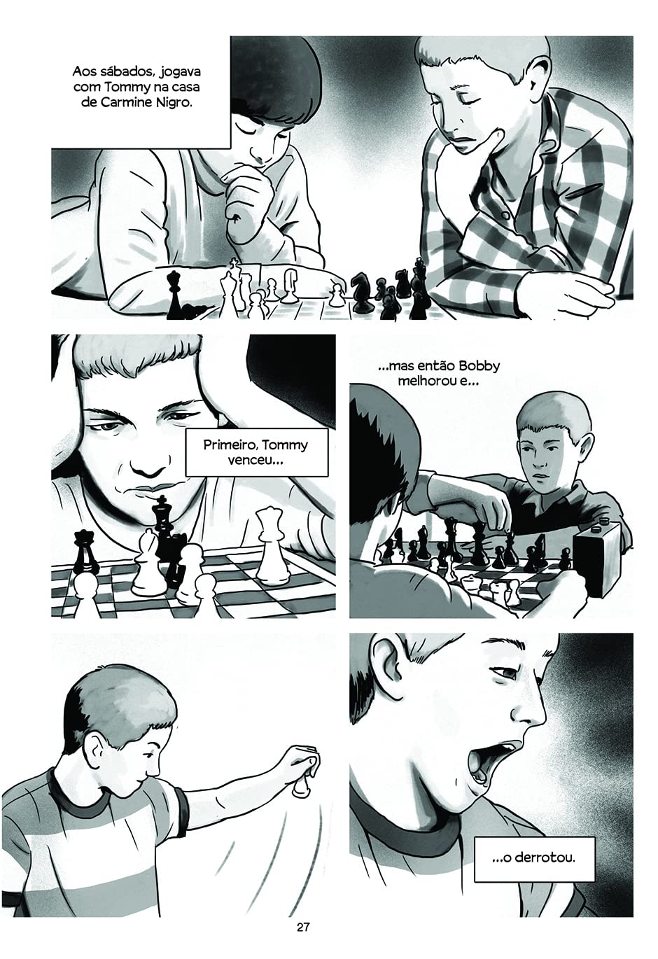 Bobby Fischer – Uma Vida em Preto e Branco – COMIC BOOM!