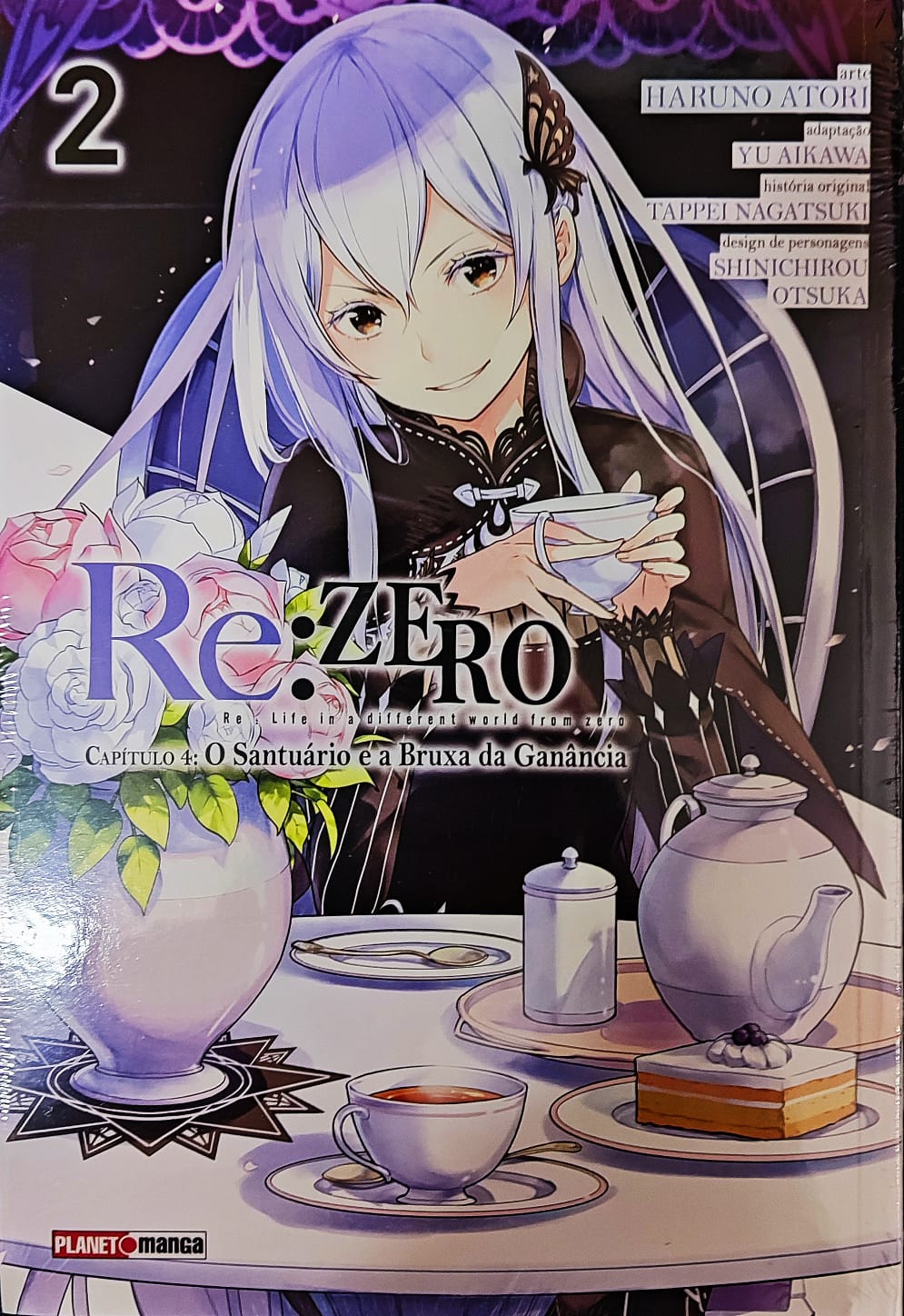 Mangá Re:zero Capítulo 4: O Santuário E A Bruxa Da Ganância - Vol