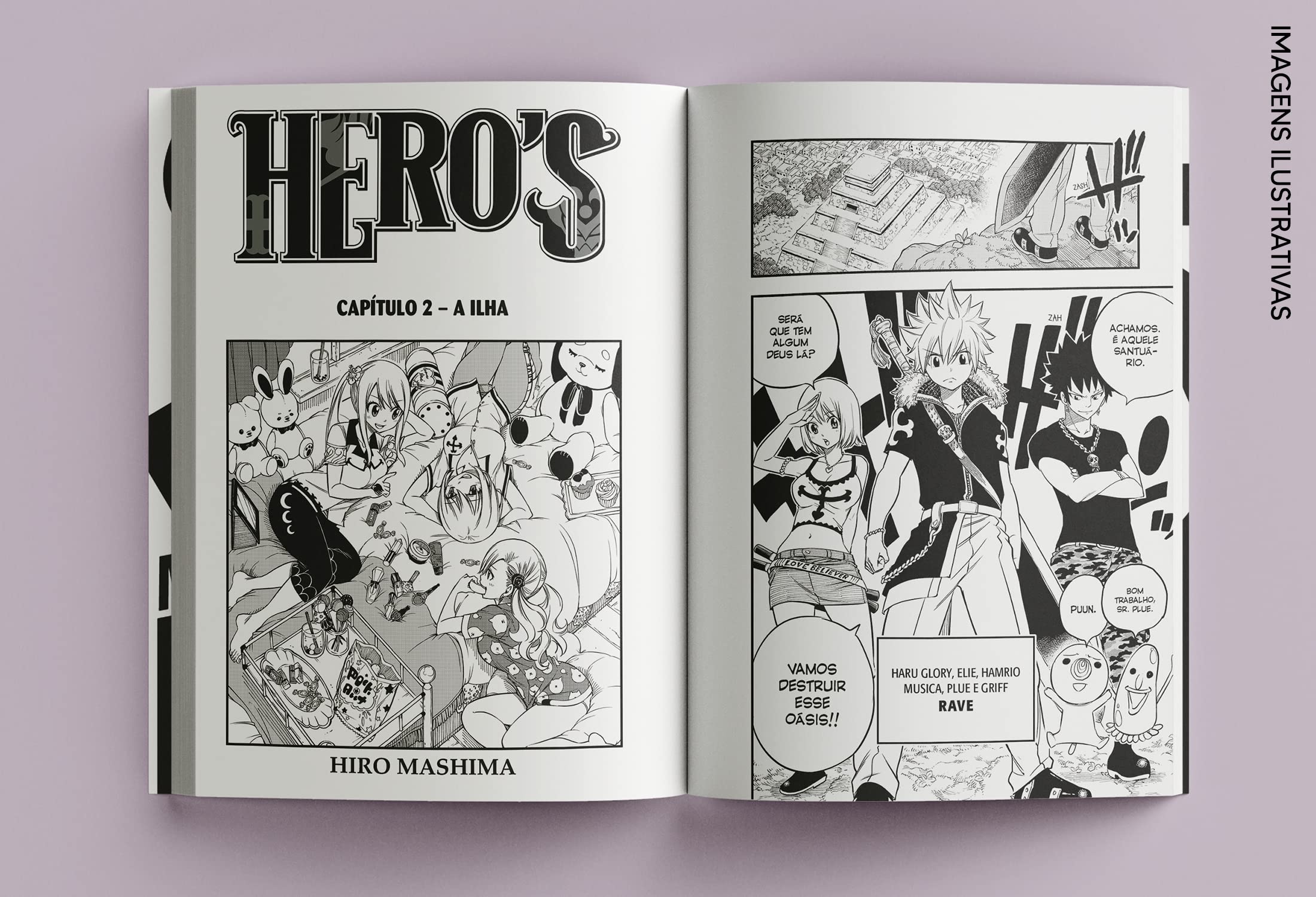 Lançamento JBC - Mashima Hero's - Editora JBC