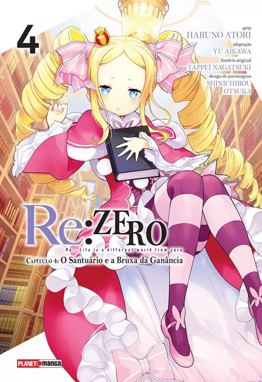 Mangá Re:Zero - Capítulo 02 - Uma Semana na Mansão 01 Panini, manga