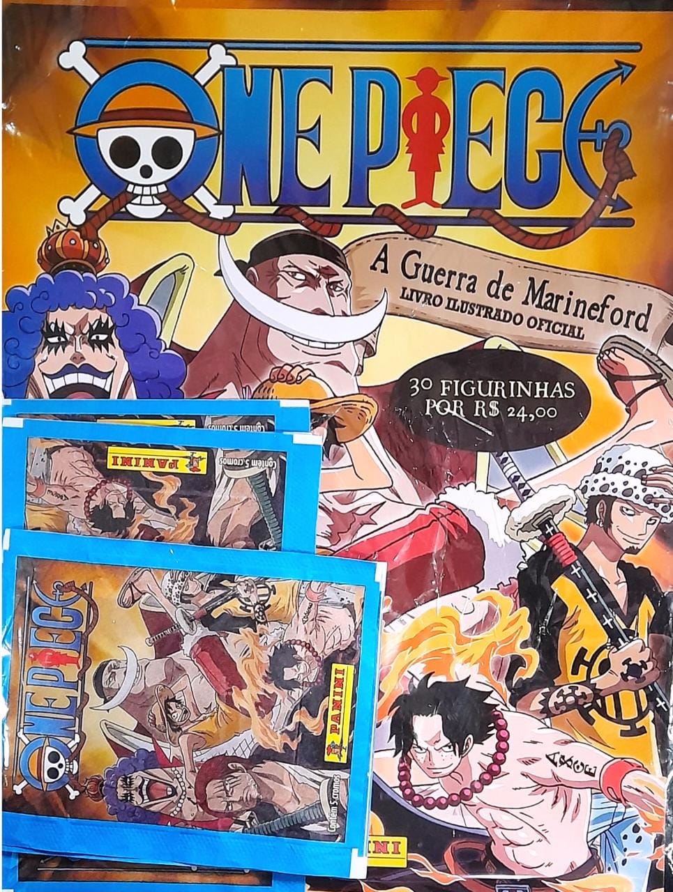 Álbum de Figurinhas One Piece COMPLETO!! 