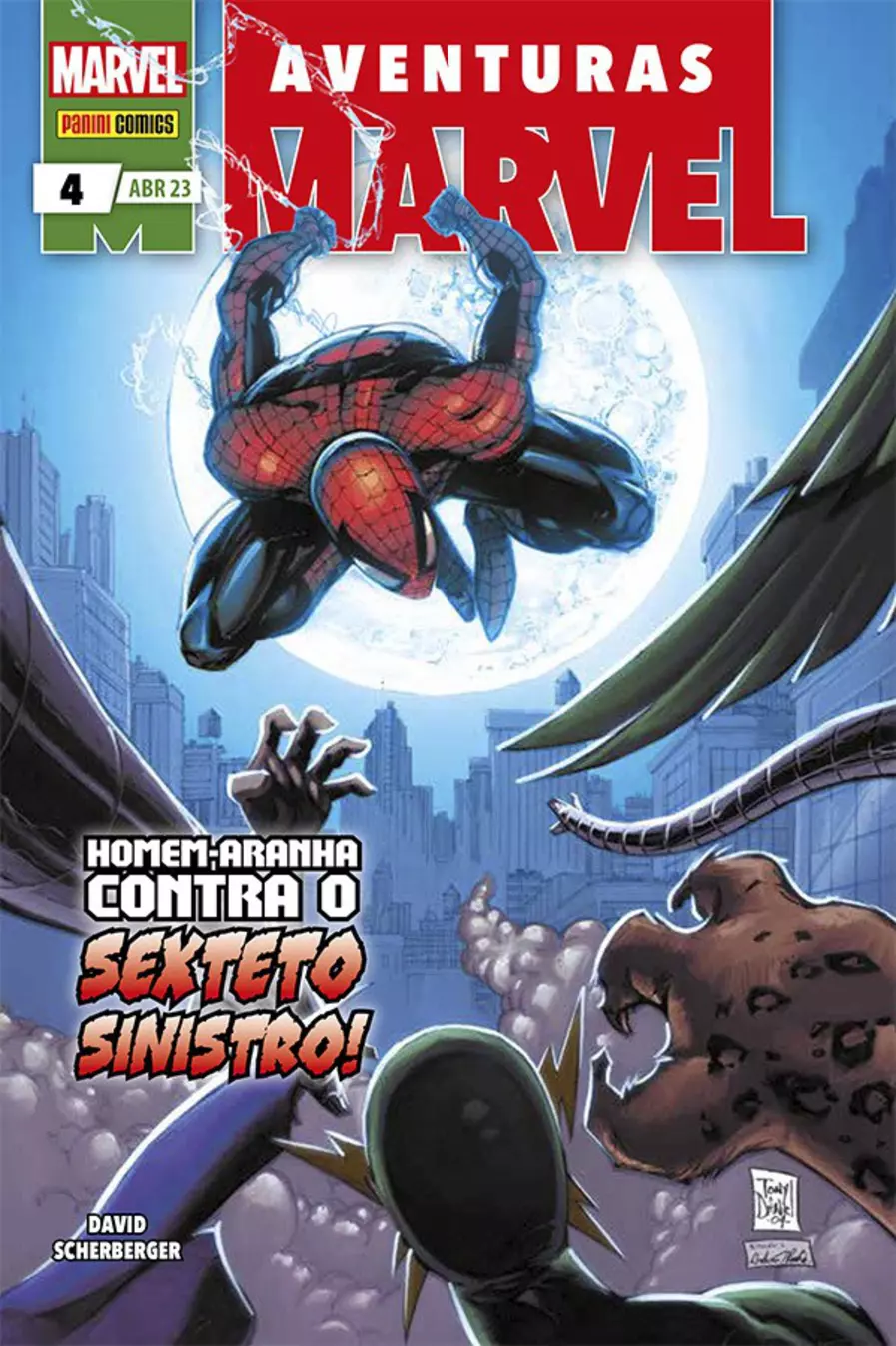 HQ Homem Aranha A Aventura Final Mini Série em 4 Edições