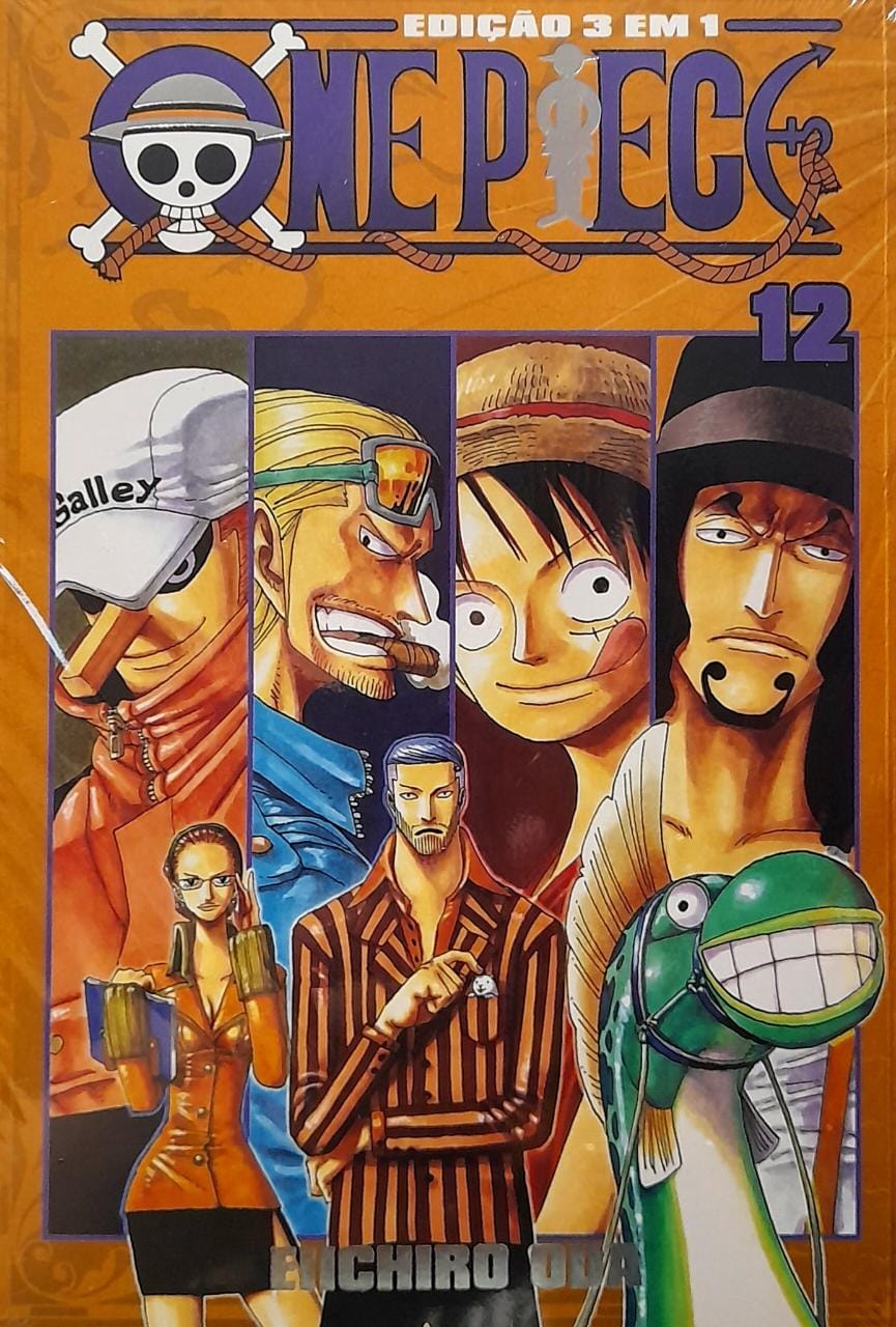 One Piece 3 Em 1 Mangá Vol. 1 Nova Coleção em Português - Mangá