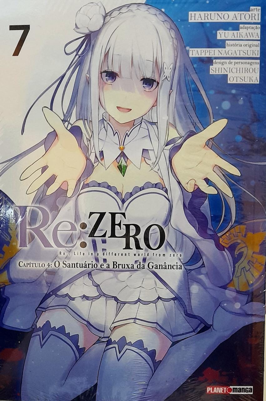 Re Zero - Capítulo 04 - O Santuário E A Bruxa Da Ganância - Vol 07