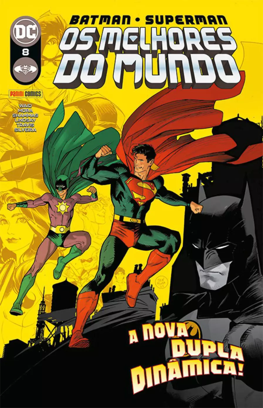 HQ Batman Superman: Os Melhores do Mundo Capa Dura Editora Panini