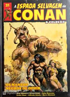 A Espada Selvagem de Conan #21 - Os Mantos Negros de Ophir