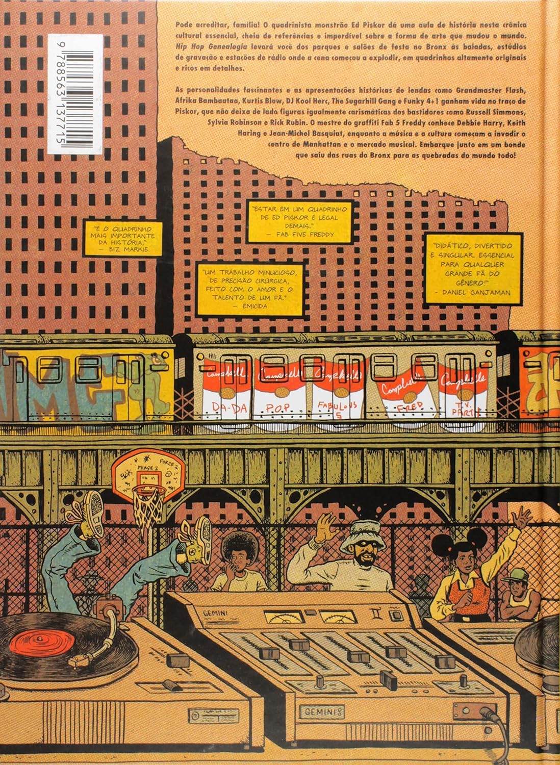 Hip Hop Genealogia Vol. 1 – COMIC BOOM!