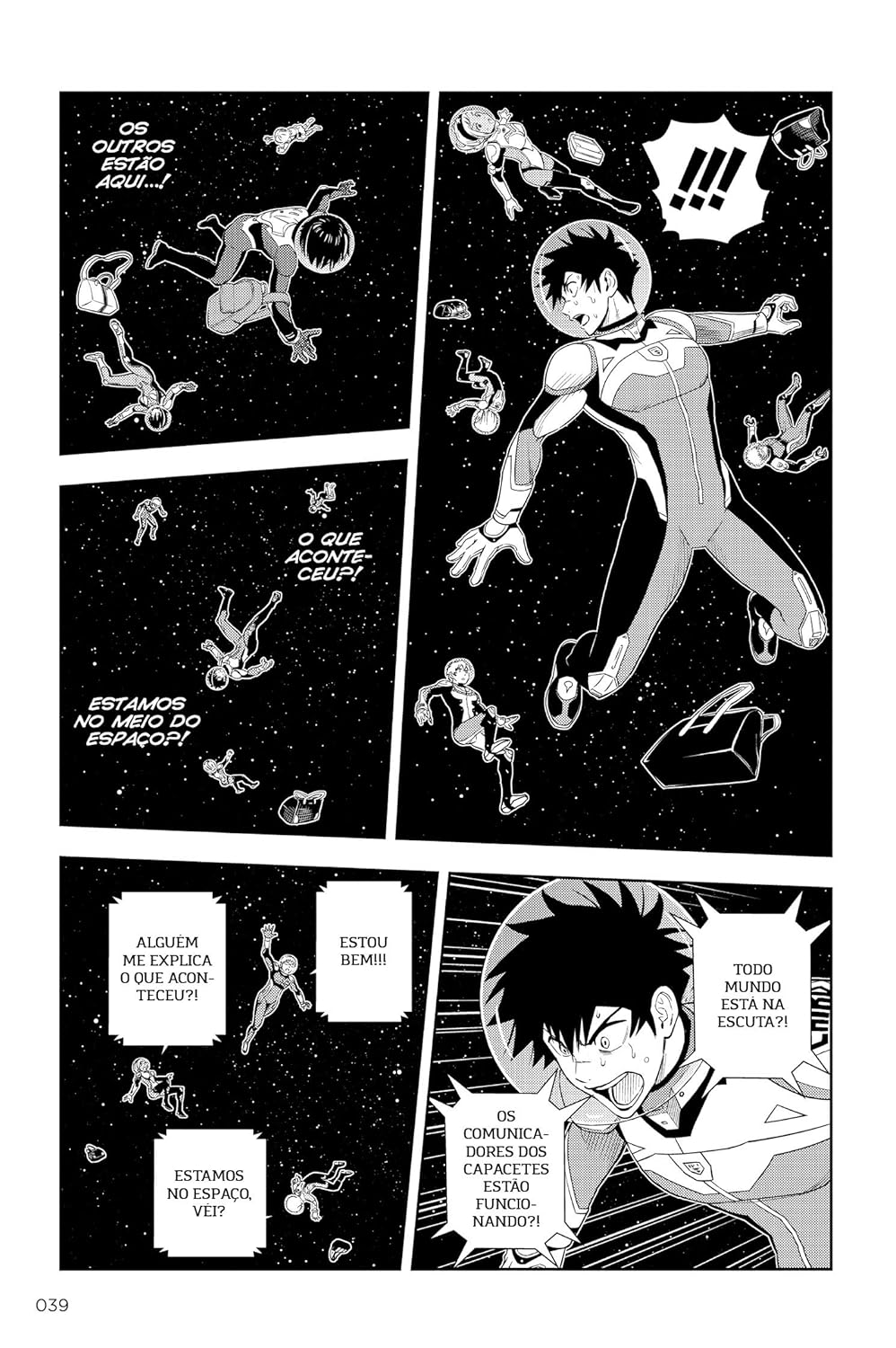 Pack: Astra – Lost in Space Vol. 1 ao 5 – COLEÇÃO COMPLETA – COMIC