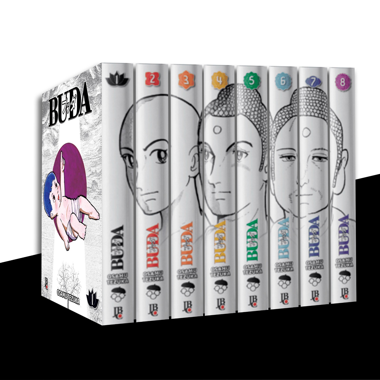 Pack: Buda Vol. 1 a 8 (Coleção Completa) – COMIC BOOM!