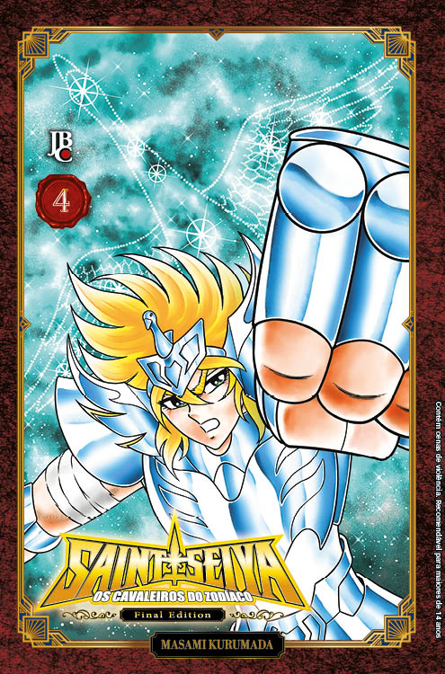 SHIROU✖️4本 Cavaleiros do Zodiaco (Saint Seiya) – Final Edition Vol. 4 – COMIC