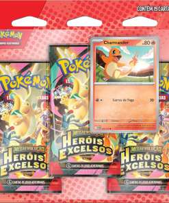 Blister Triplo Pokémon Charmander ME02.5 Heróis Excelsos