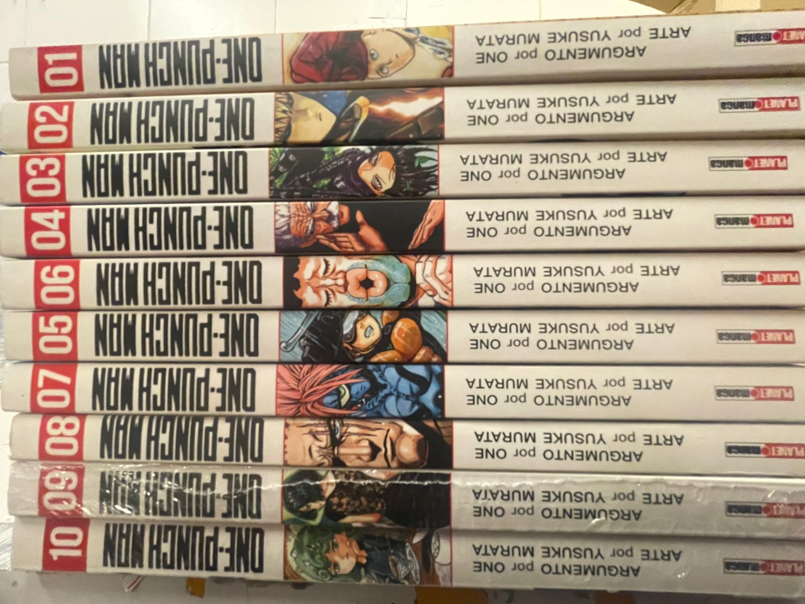 PACK: One-Punch Man Vol. 1 ao 10 (REEMBALADO) – COMIC BOOM!