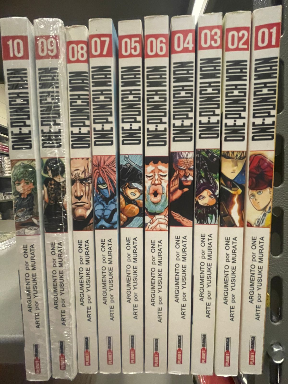 PACK: One-Punch Man Vol. 1 ao 10 (REEMBALADO) – COMIC BOOM!