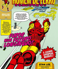 Coleção Clássica Marvel - Nova Fase Vol. 24: Homem de Ferro #9: Frenesi num futuro distante!